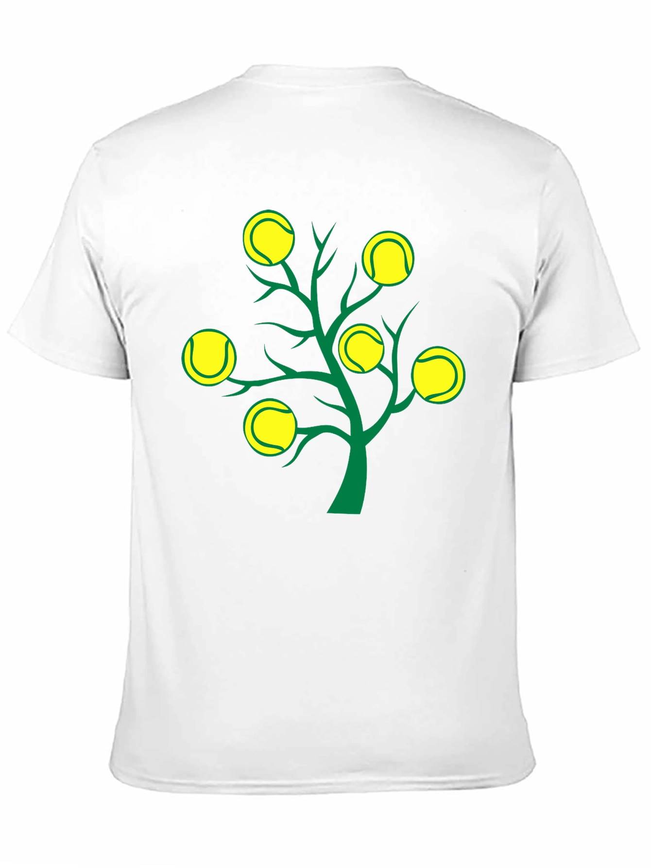 Tennis Ball Tree Graphic Tee
