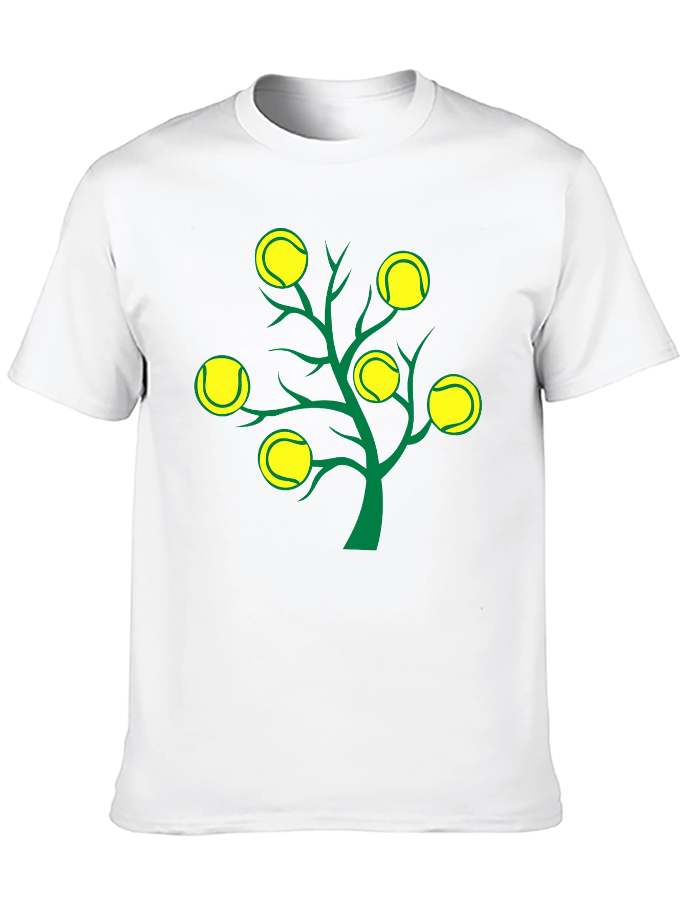 Tennis Ball Tree Graphic Tee