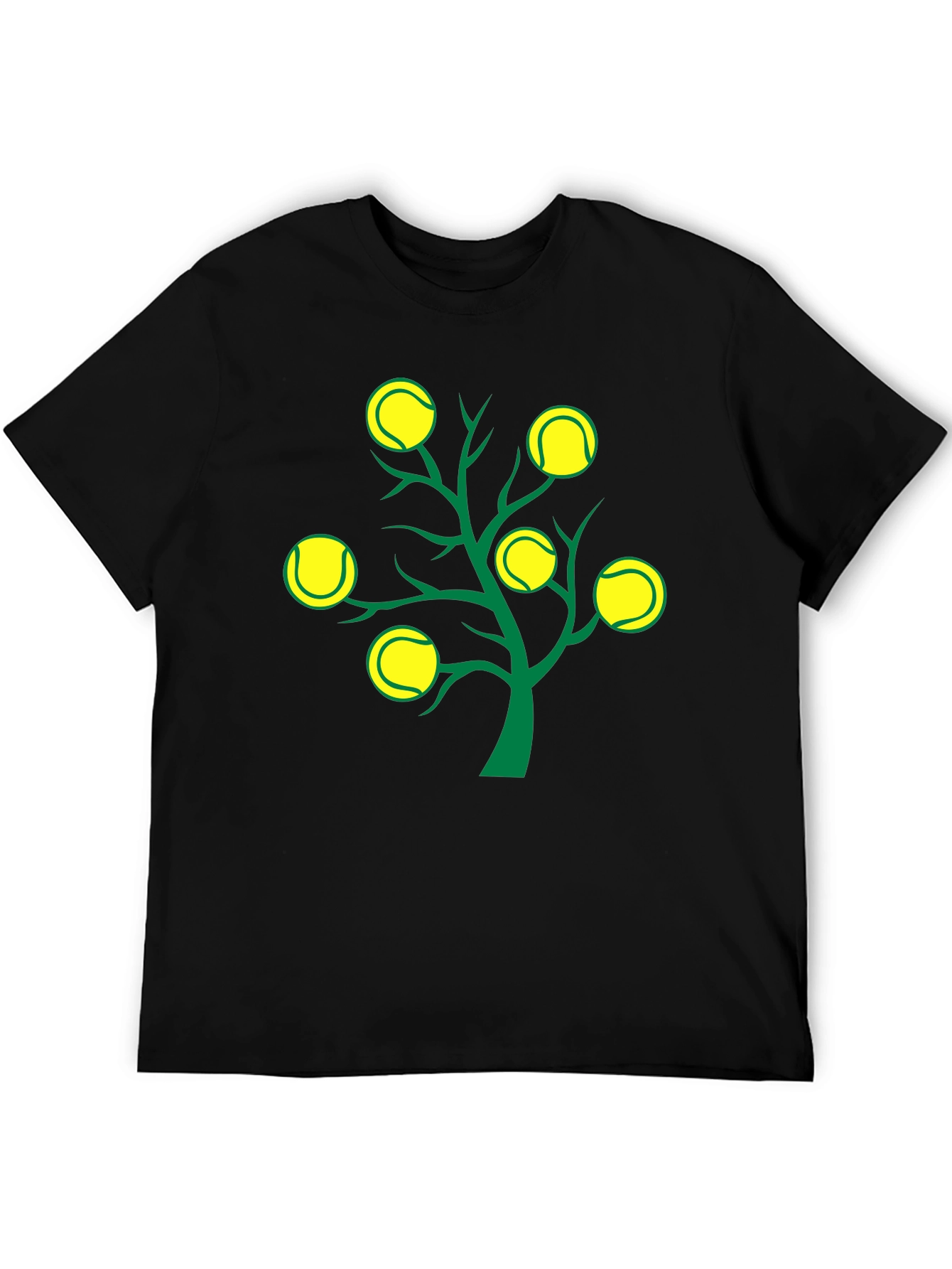 Tennis Ball Tree Graphic Tee