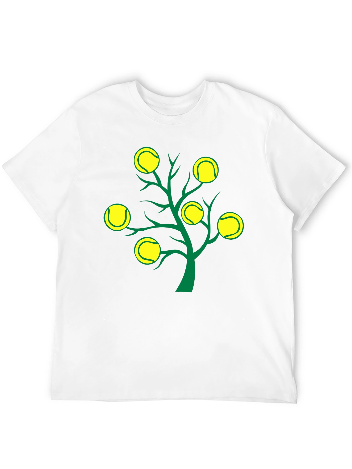 Tennis Ball Tree Graphic Tee