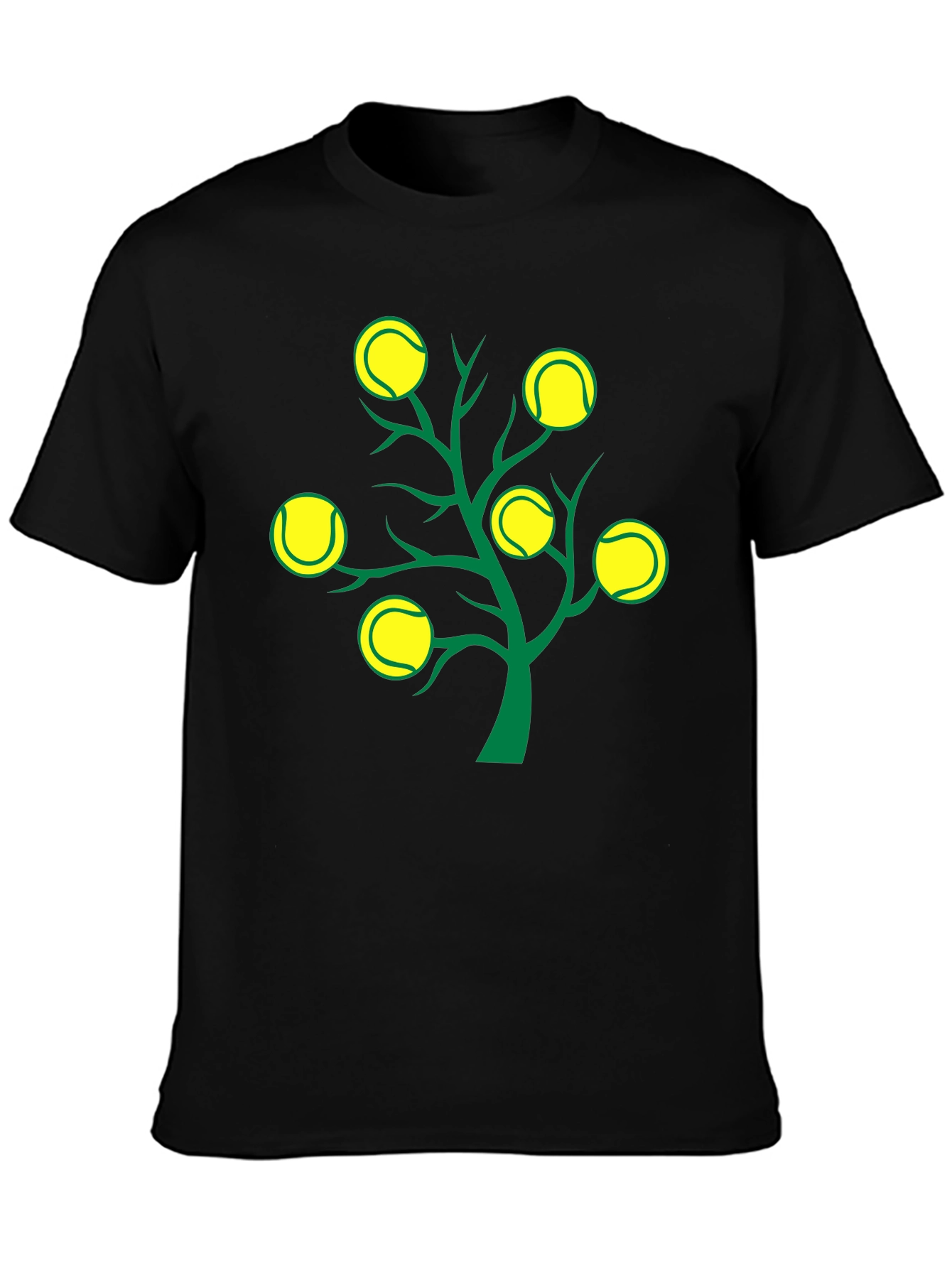 Tennis Ball Tree Graphic Tee