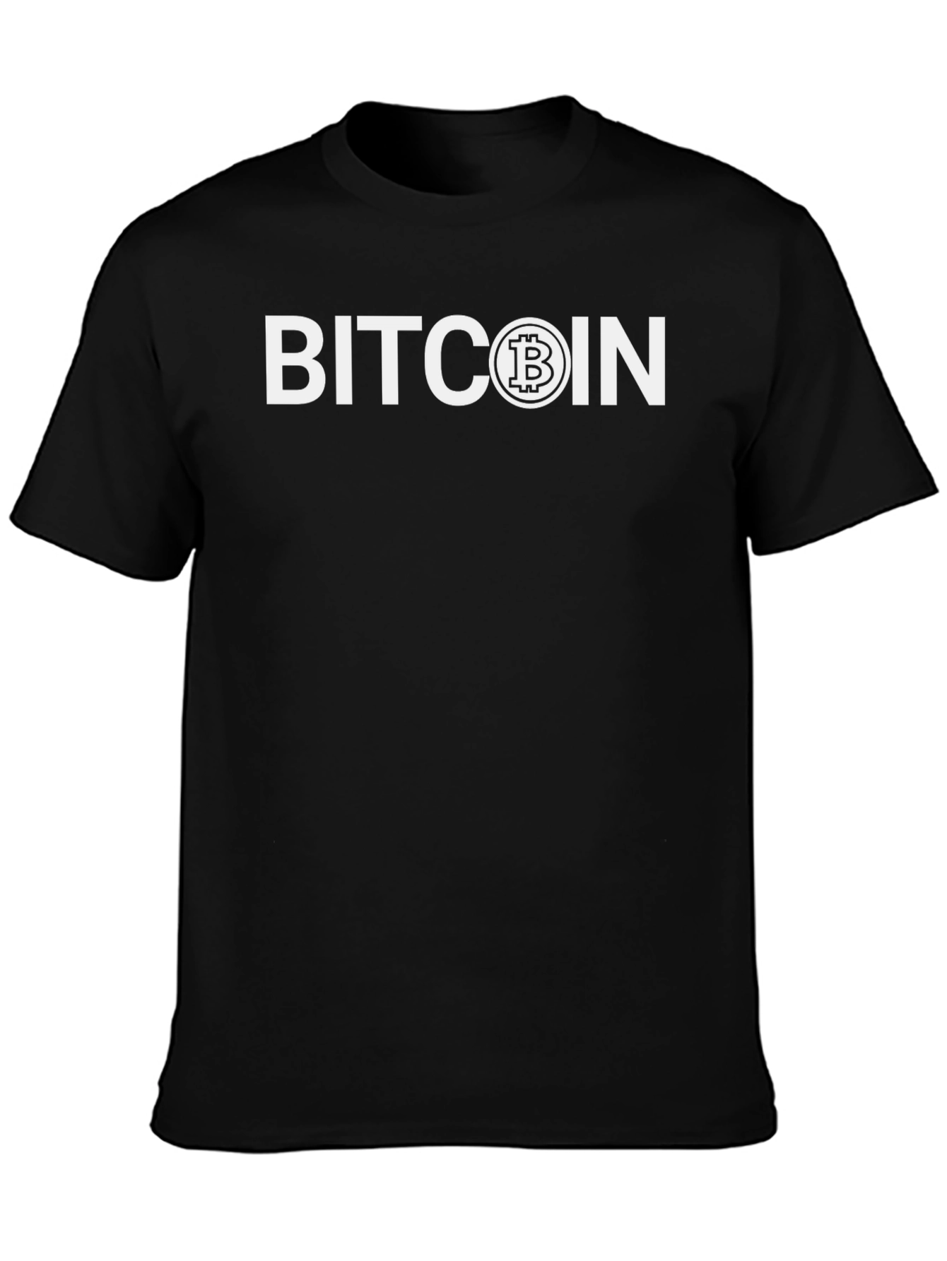 Bitcoin Crypto Black T-Shirt