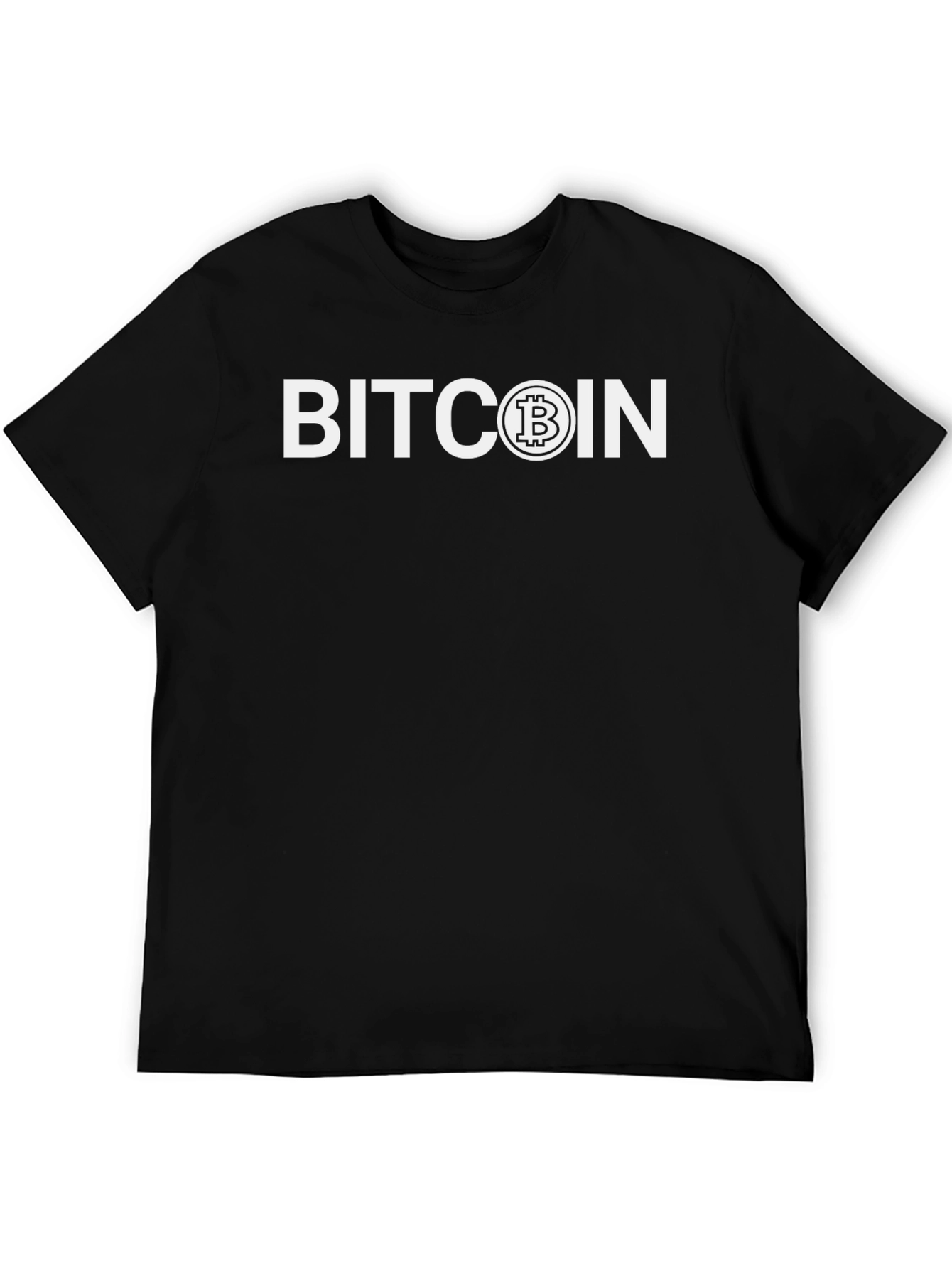 Bitcoin Crypto Black T-Shirt