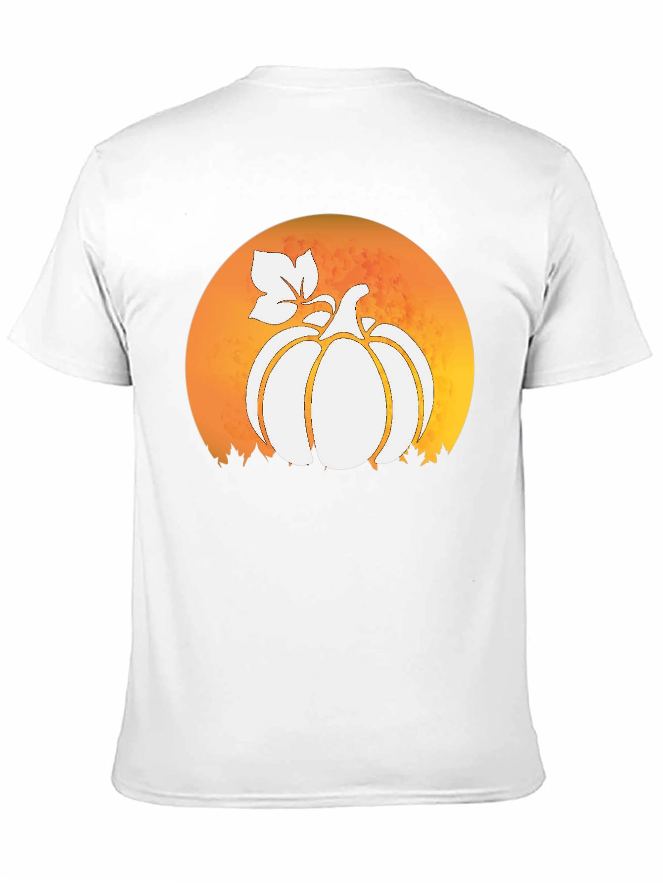 Pumpkin Moon Black T-Shirt - Fall Harvest Tee