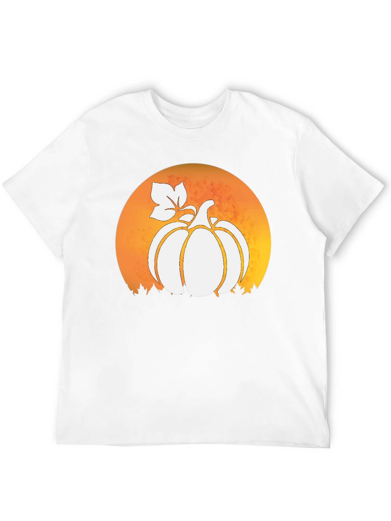 Pumpkin Moon Black T-Shirt - Fall Harvest Tee
