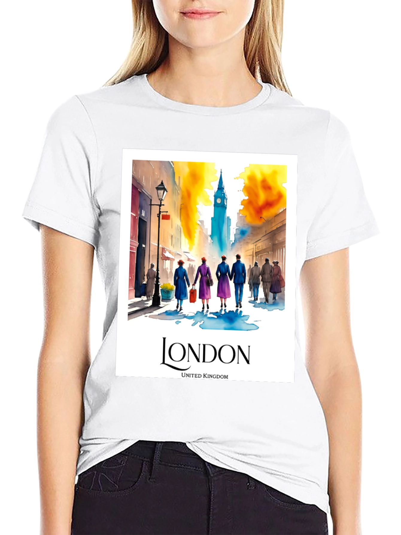 London Travel T-Shirt - United Kingdom Souvenir Tee