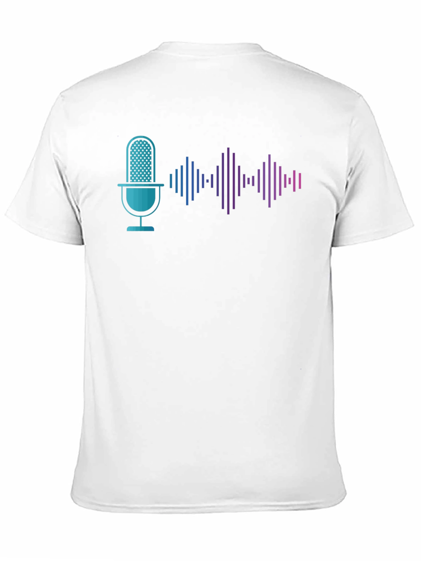 Podcast Wave Graphic Tee - Black