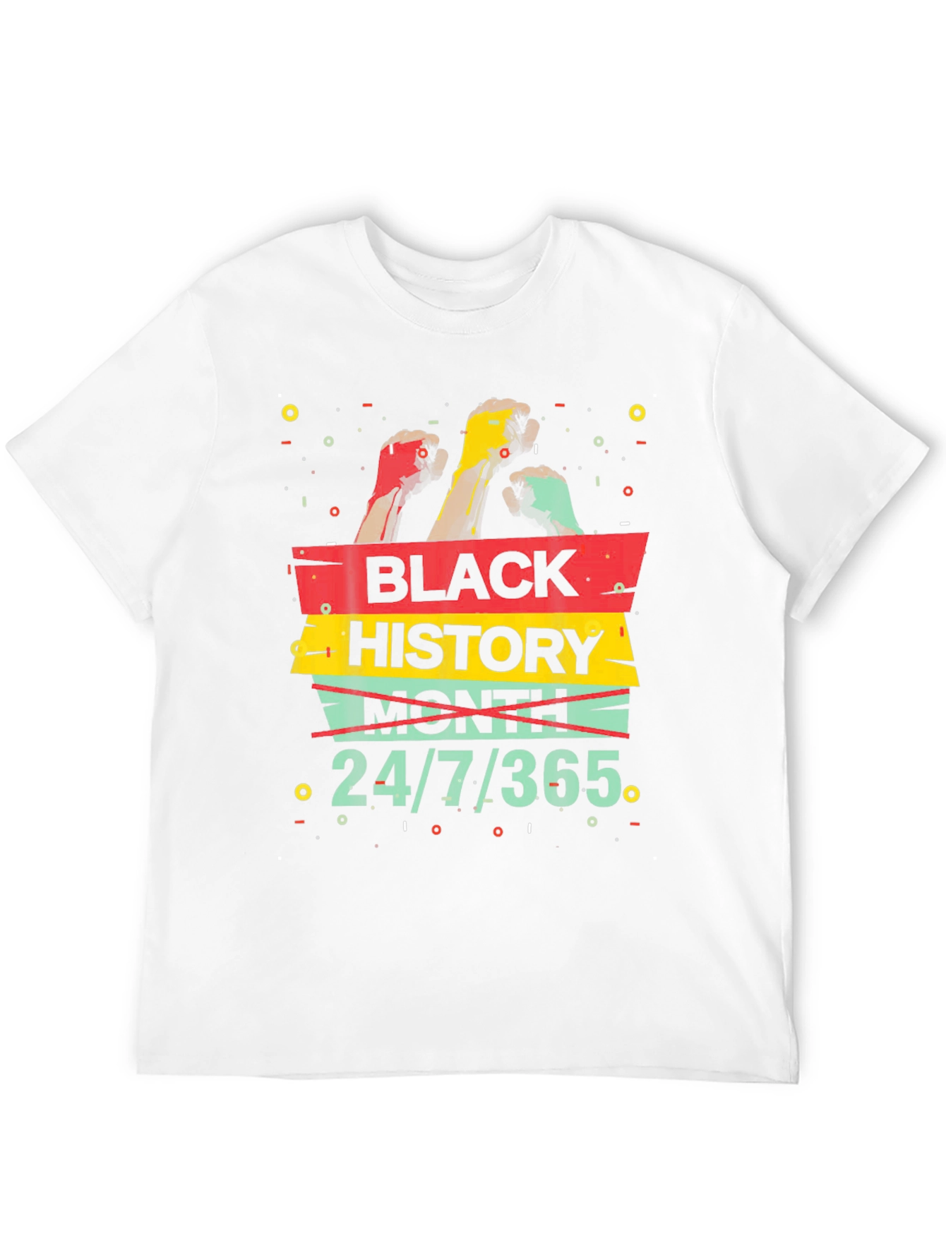 Black History All Year Round T-Shirt