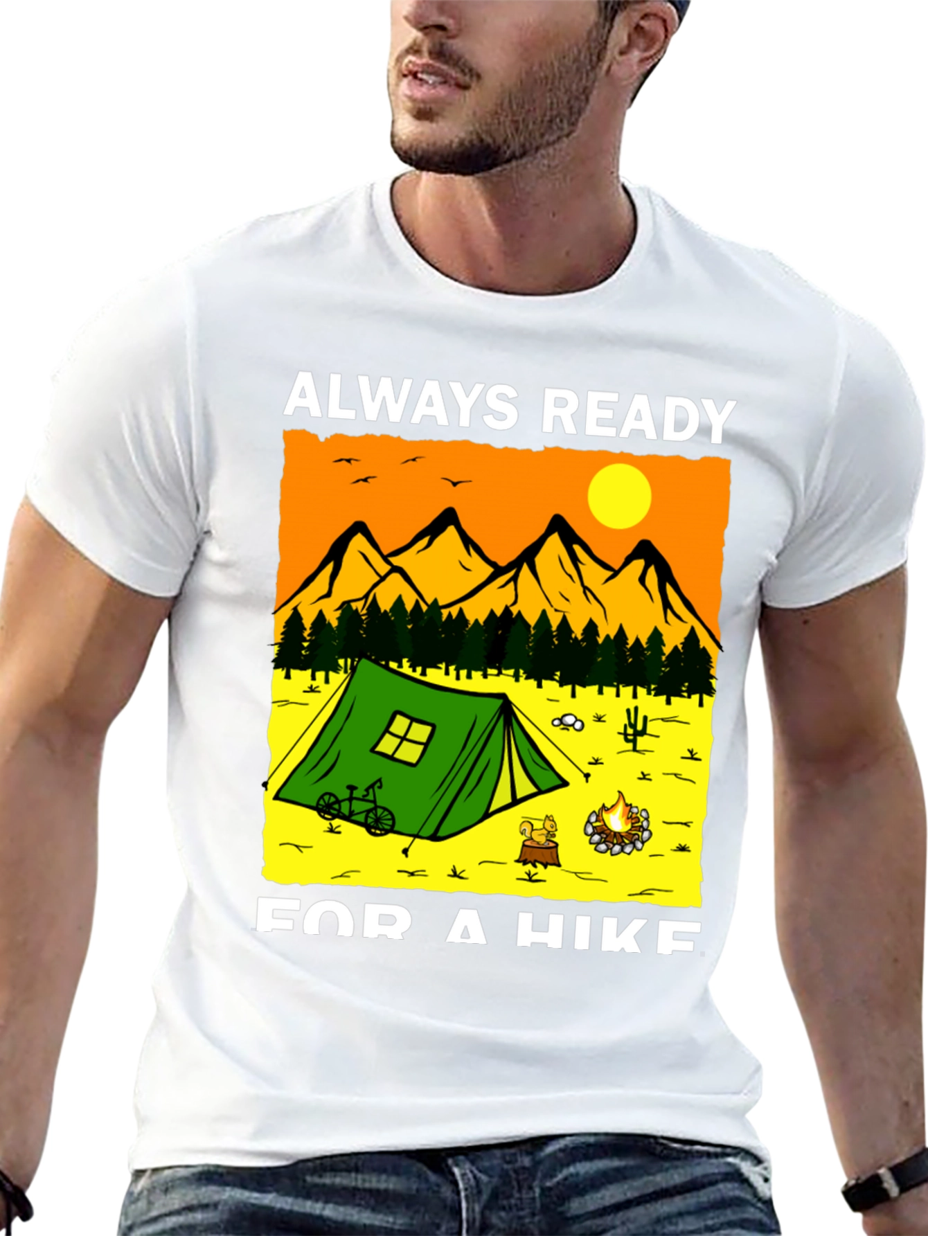 Always Ready for a Hike Graphic T-Shirt