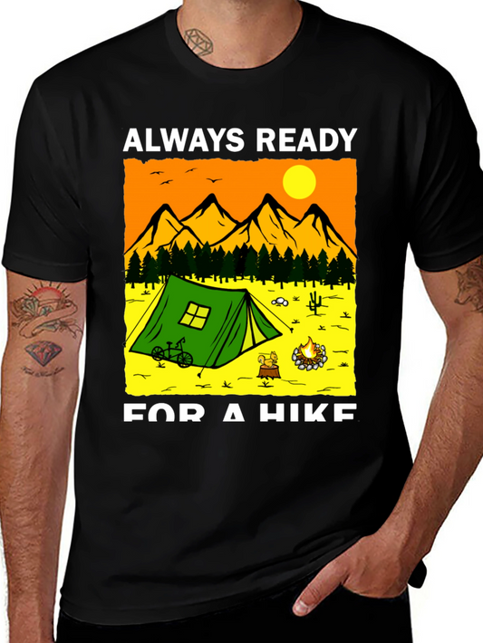 Always Ready for a Hike Graphic T-Shirt