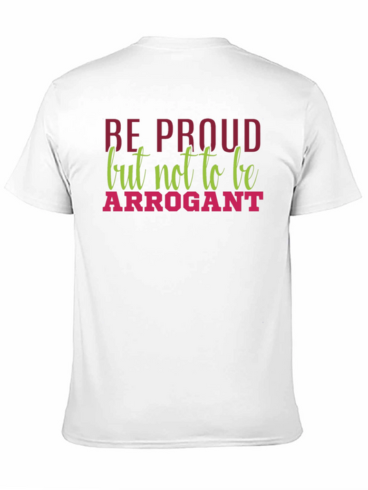 Be Proud Graphic Tee - Mens Black T-Shirt