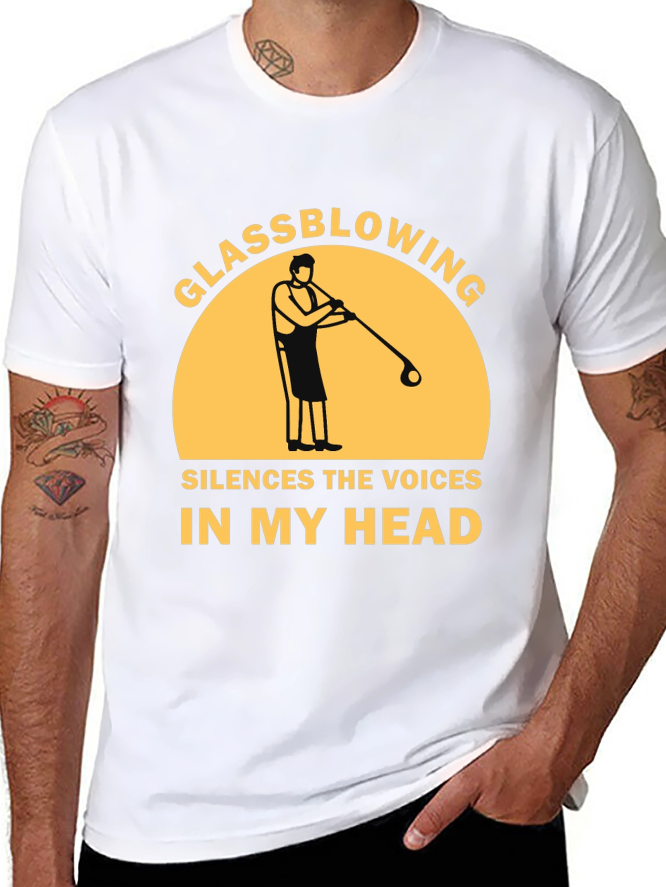 Glassblowing Silences The Voices T-Shirt