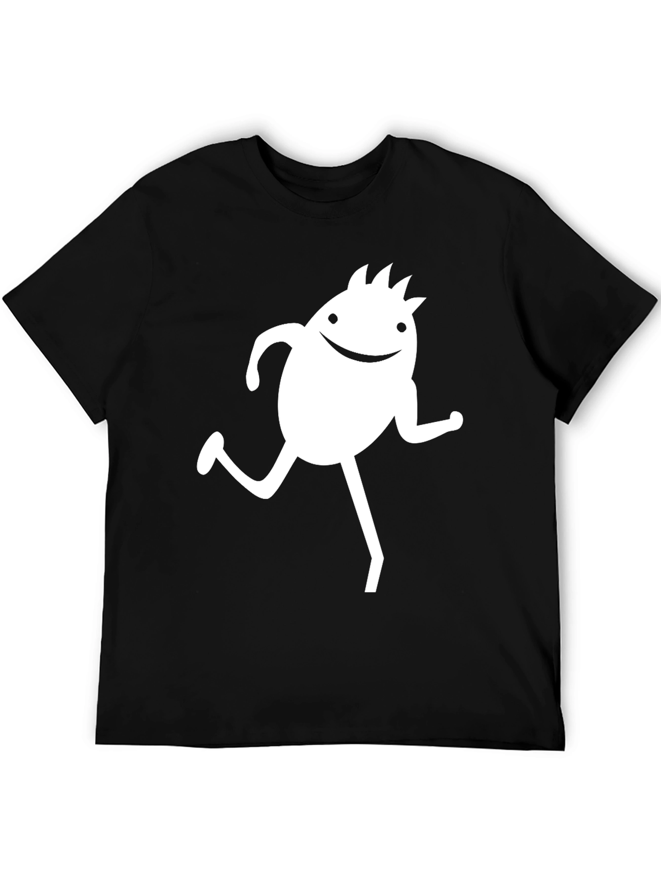 Funky Character Black T-Shirt