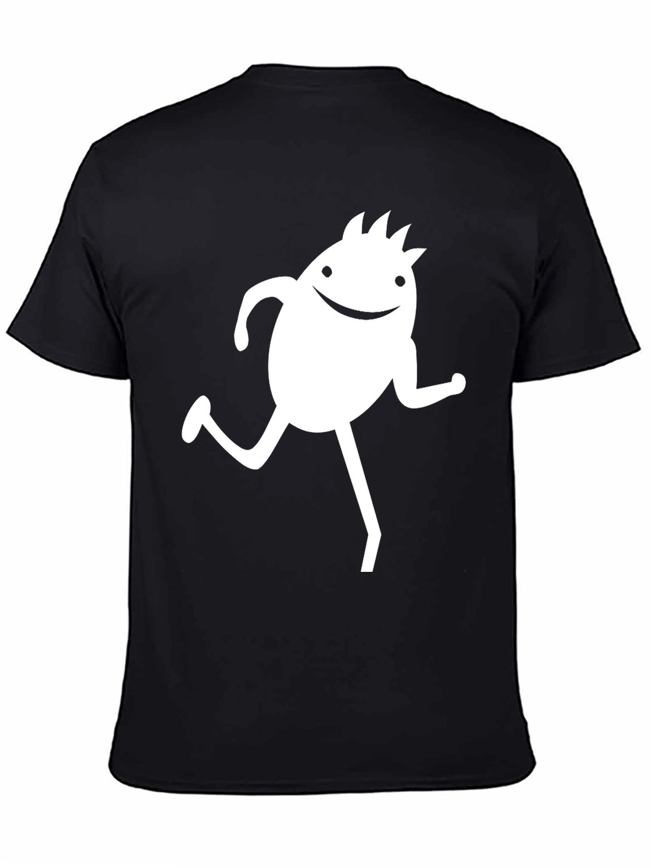 Funky Character Black T-Shirt