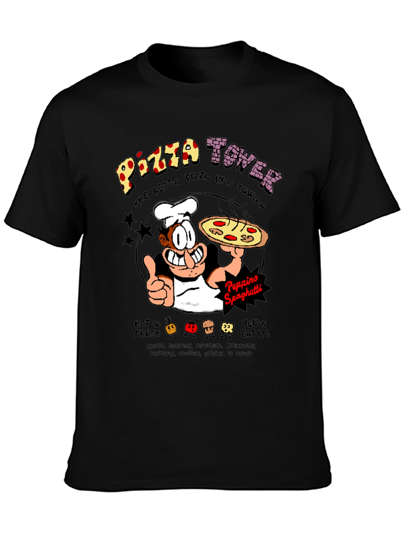 Pizza Tower Graphic Tee