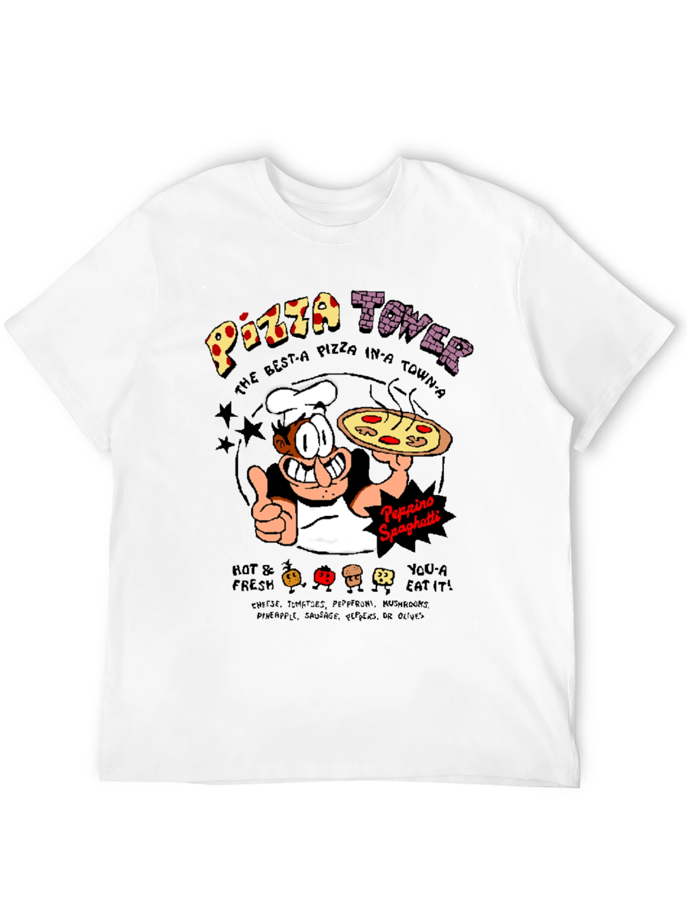 Pizza Tower Graphic Tee