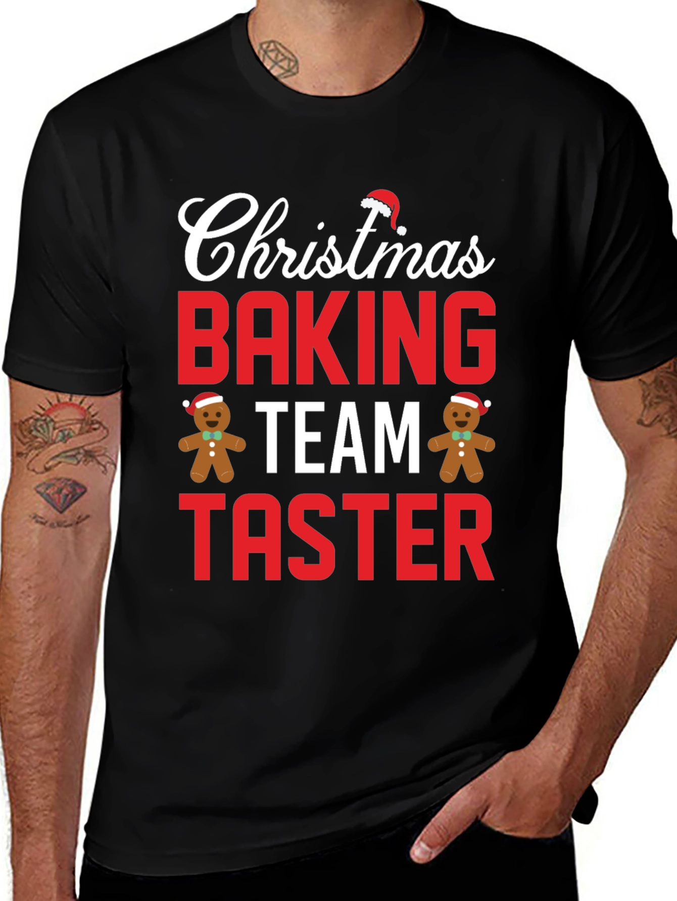 Christmas Baking Team Taster Graphic Tee