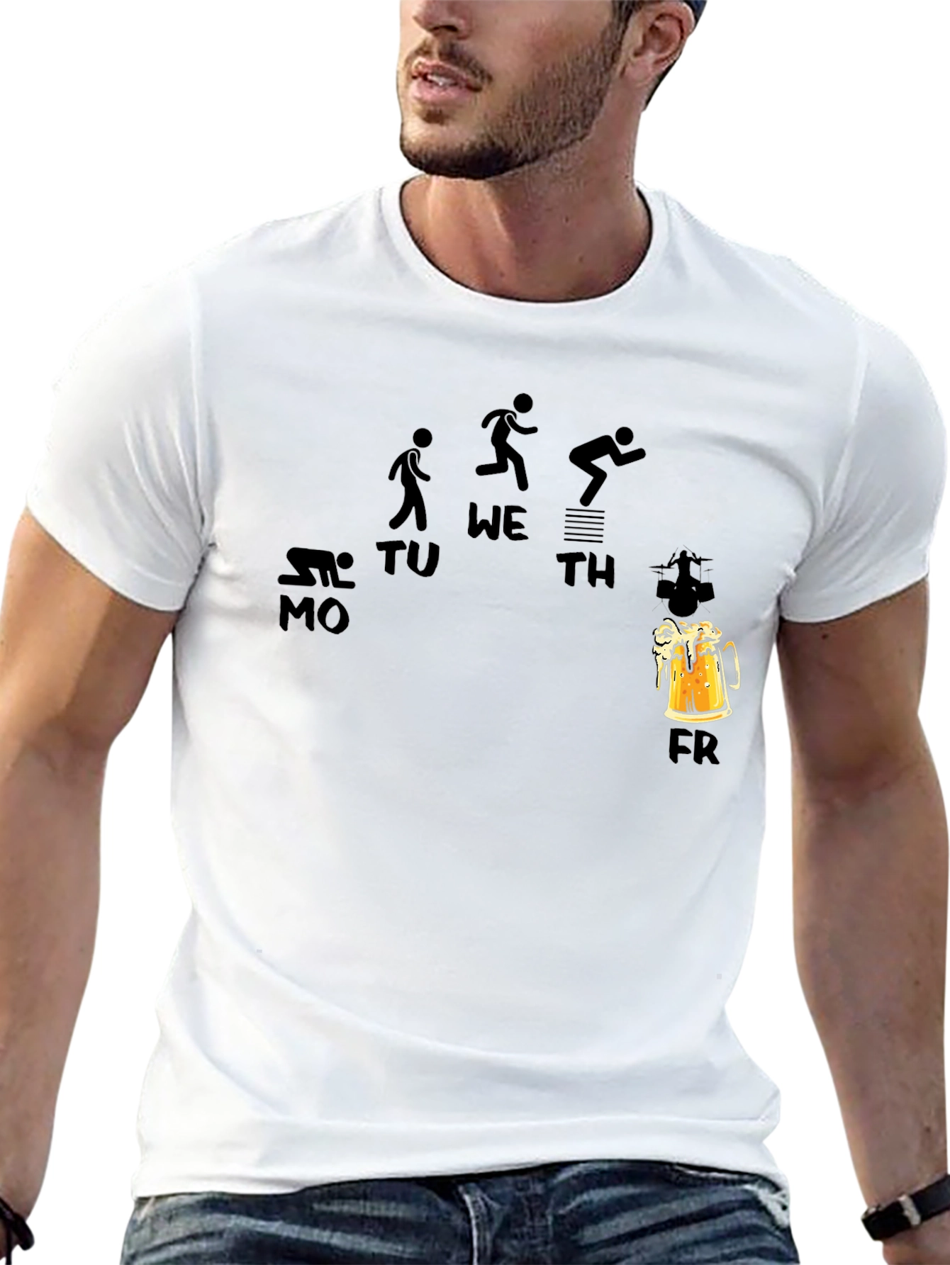 Work Week Friday Beer T-Shirt