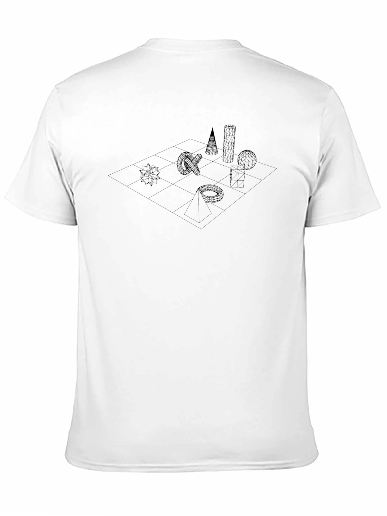 Geometric Table T-Shirt - Mens Graphic Tee