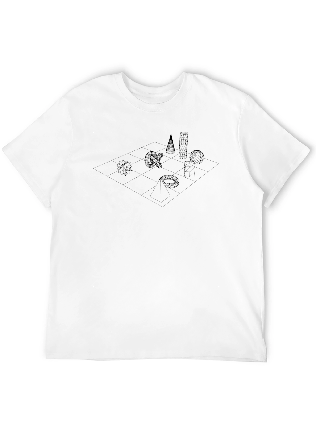 Geometric Table T-Shirt - Mens Graphic Tee