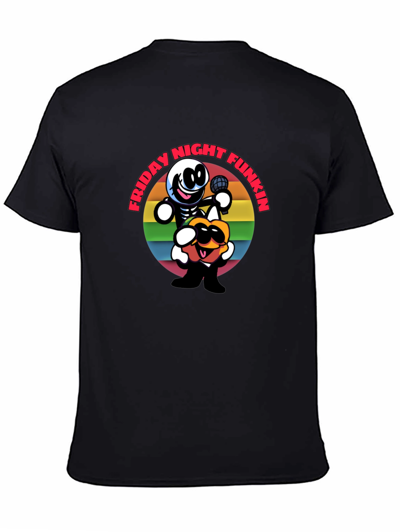 Friday Night Funkin Cartoon Graphic Tee