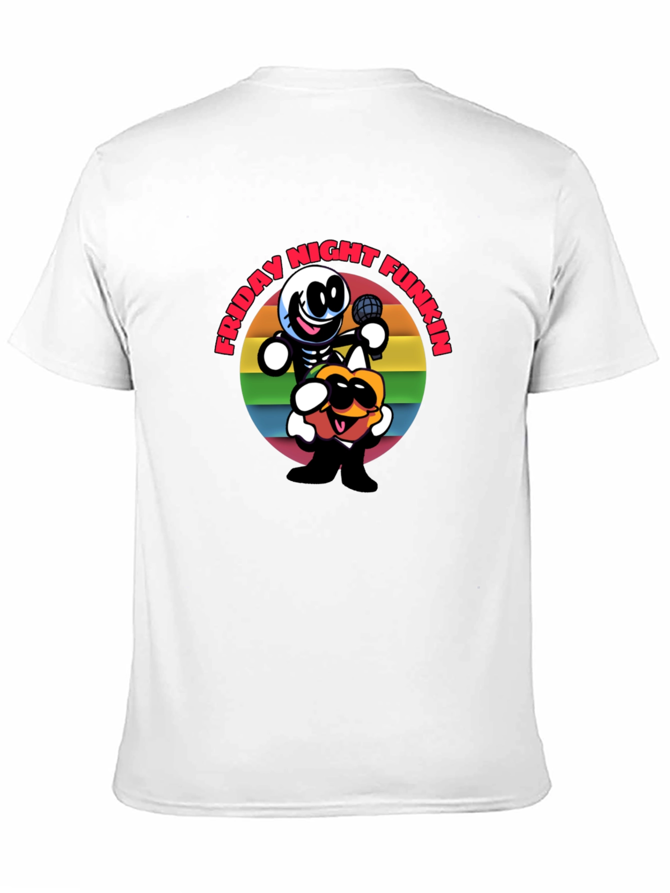 Friday Night Funkin Cartoon Graphic Tee
