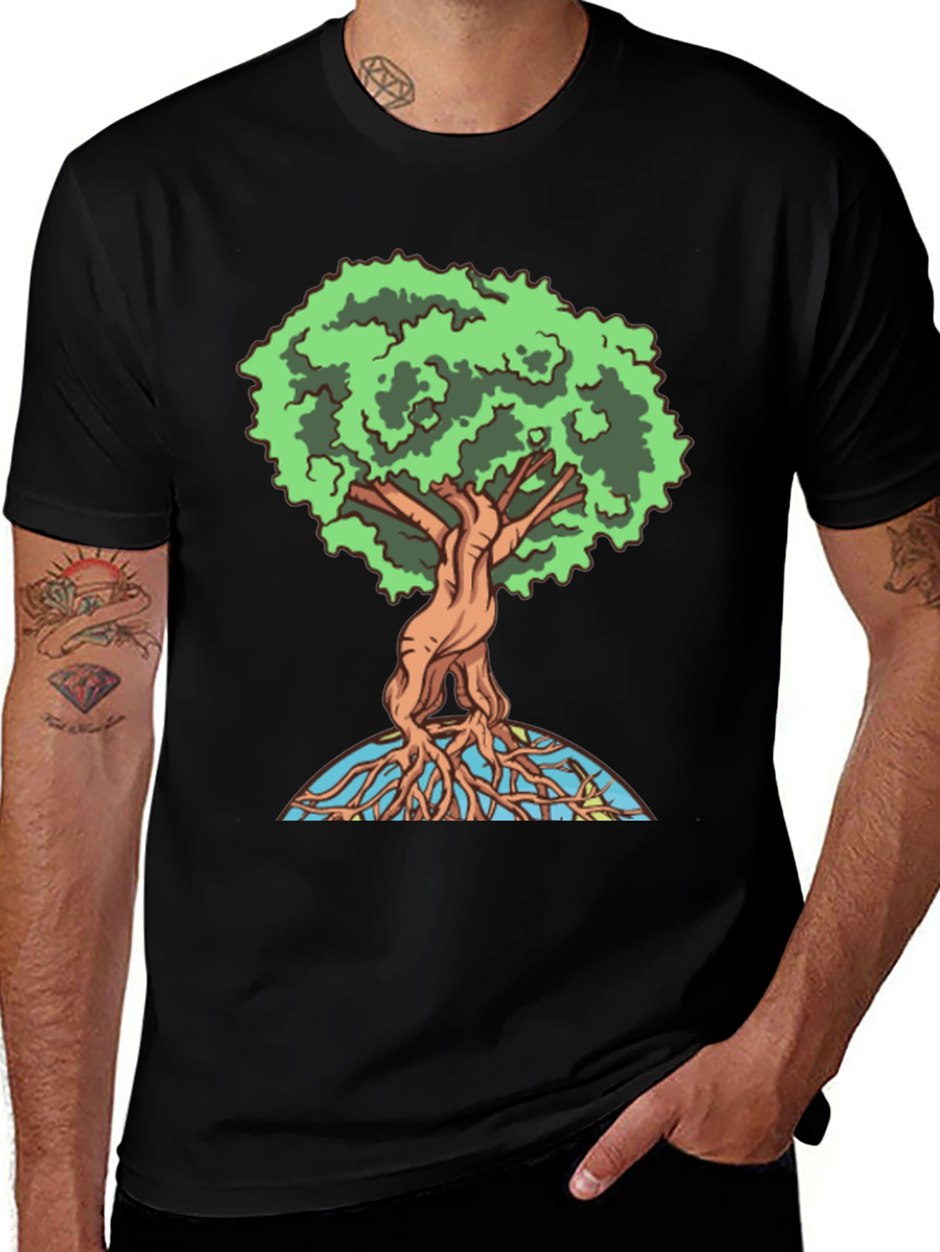Tree of Life Graphic Tee - Nature Inspired Design
