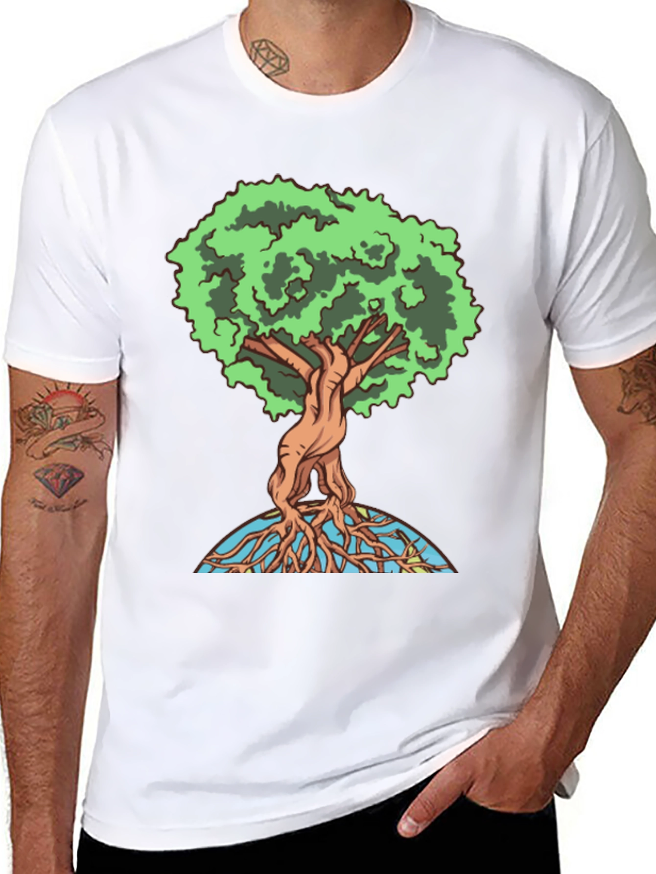 Tree of Life Graphic Tee - Nature Inspired Design