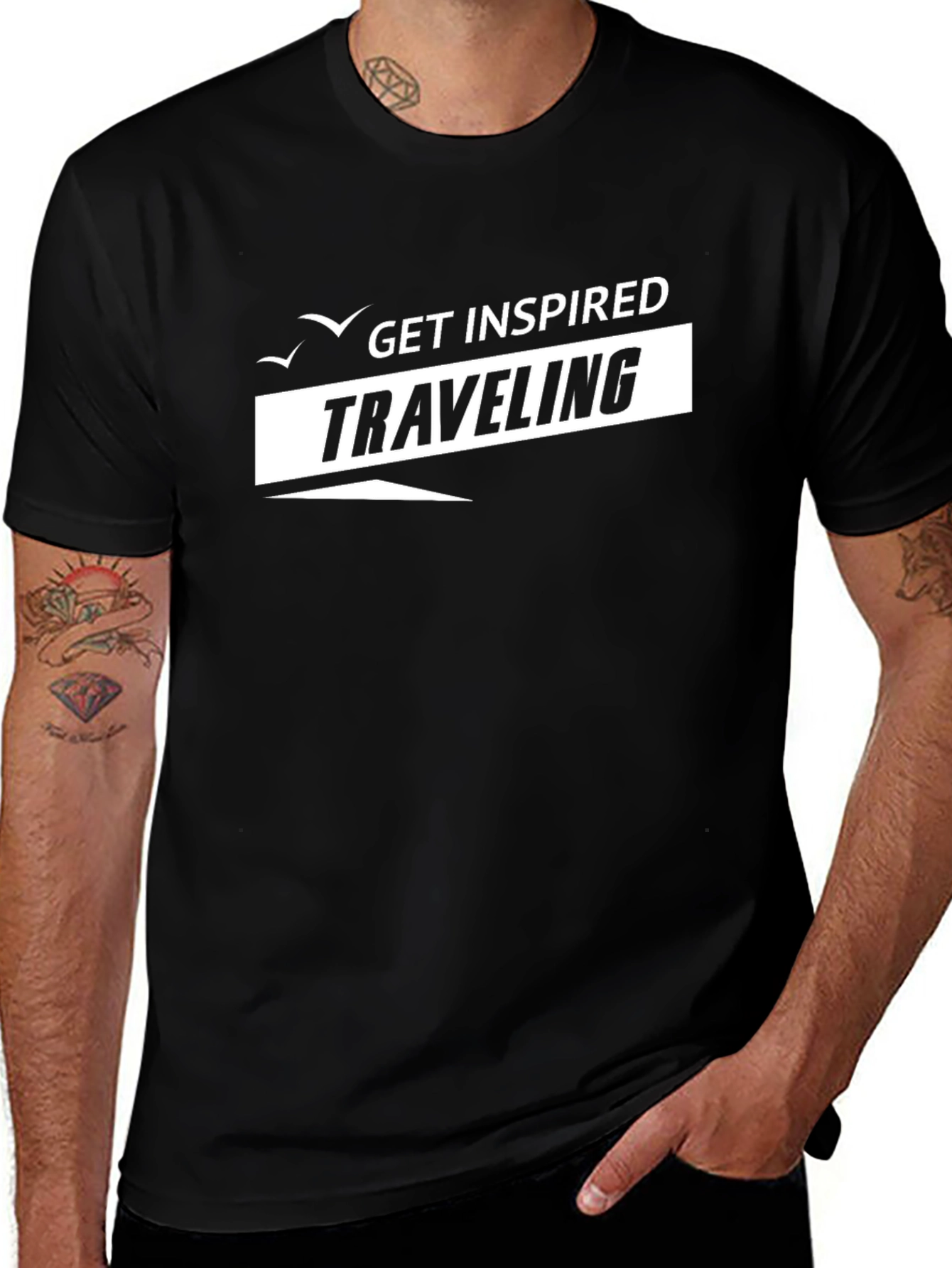 Get Inspired Traveling T-Shirt