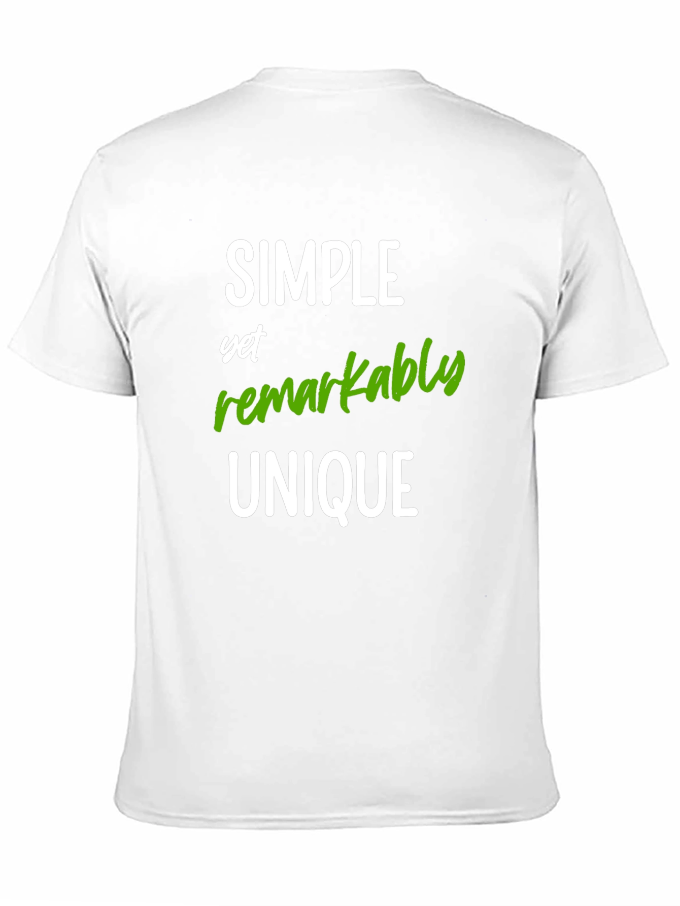 Simple Yet Remarkably Unique T-Shirt