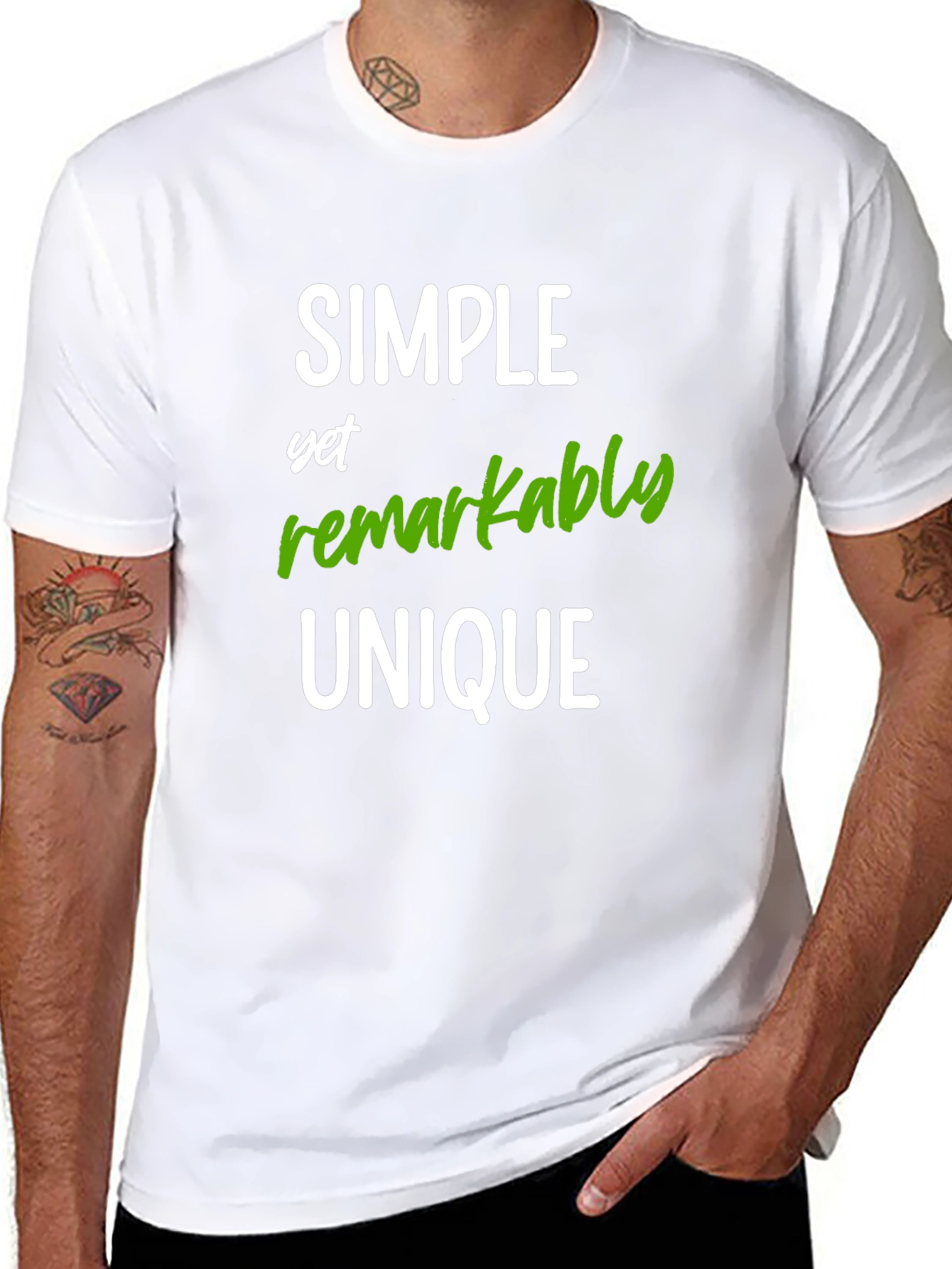Simple Yet Remarkably Unique T-Shirt