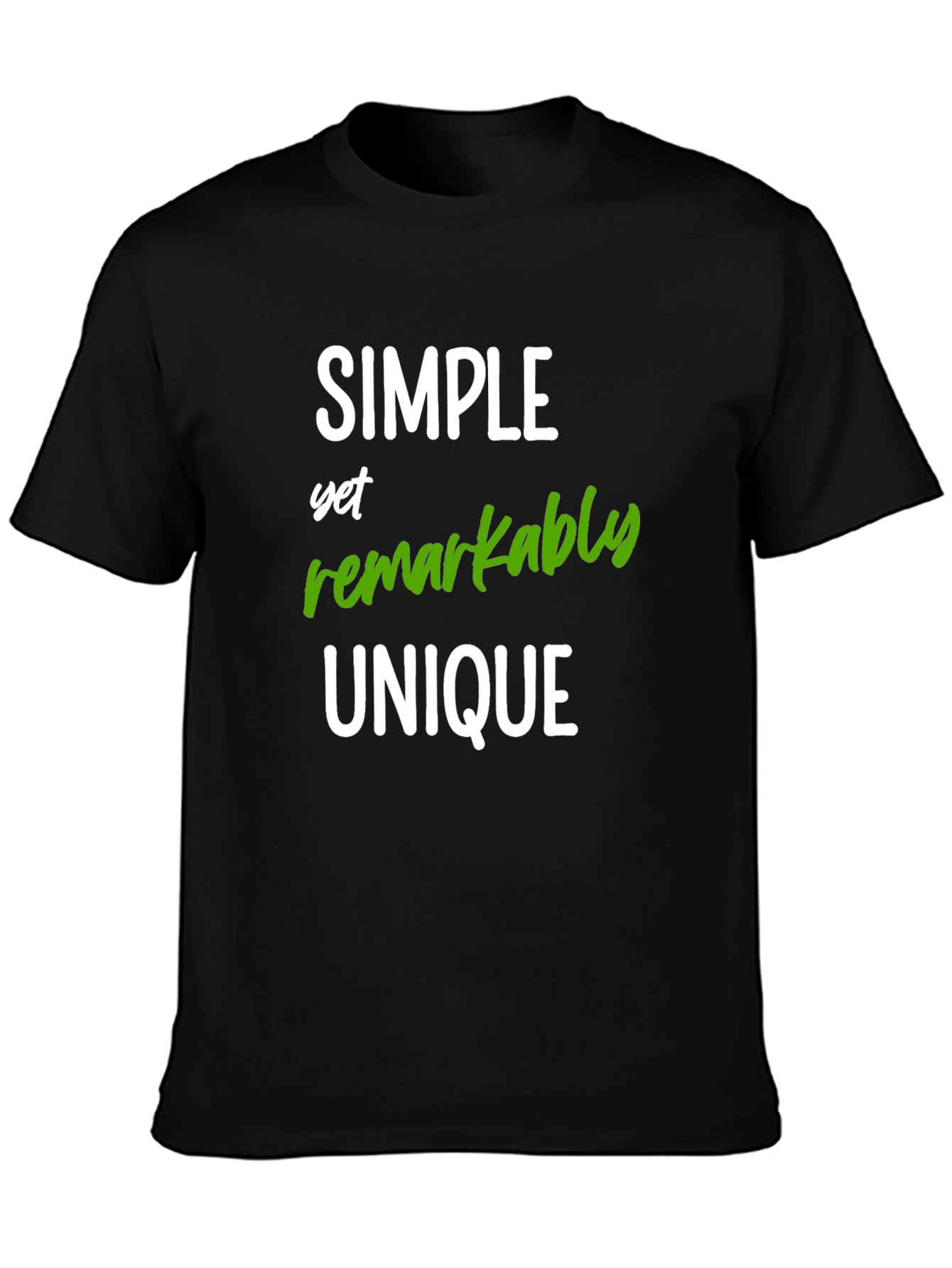 Simple Yet Remarkably Unique T-Shirt