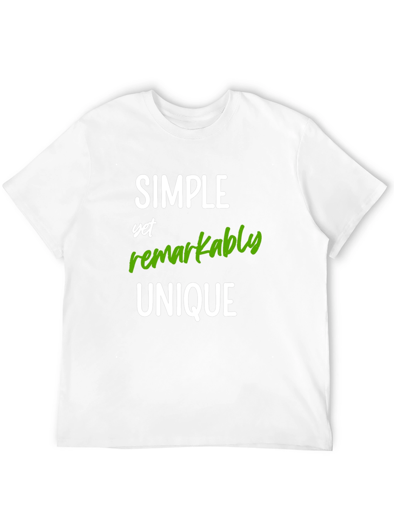 Simple Yet Remarkably Unique T-Shirt