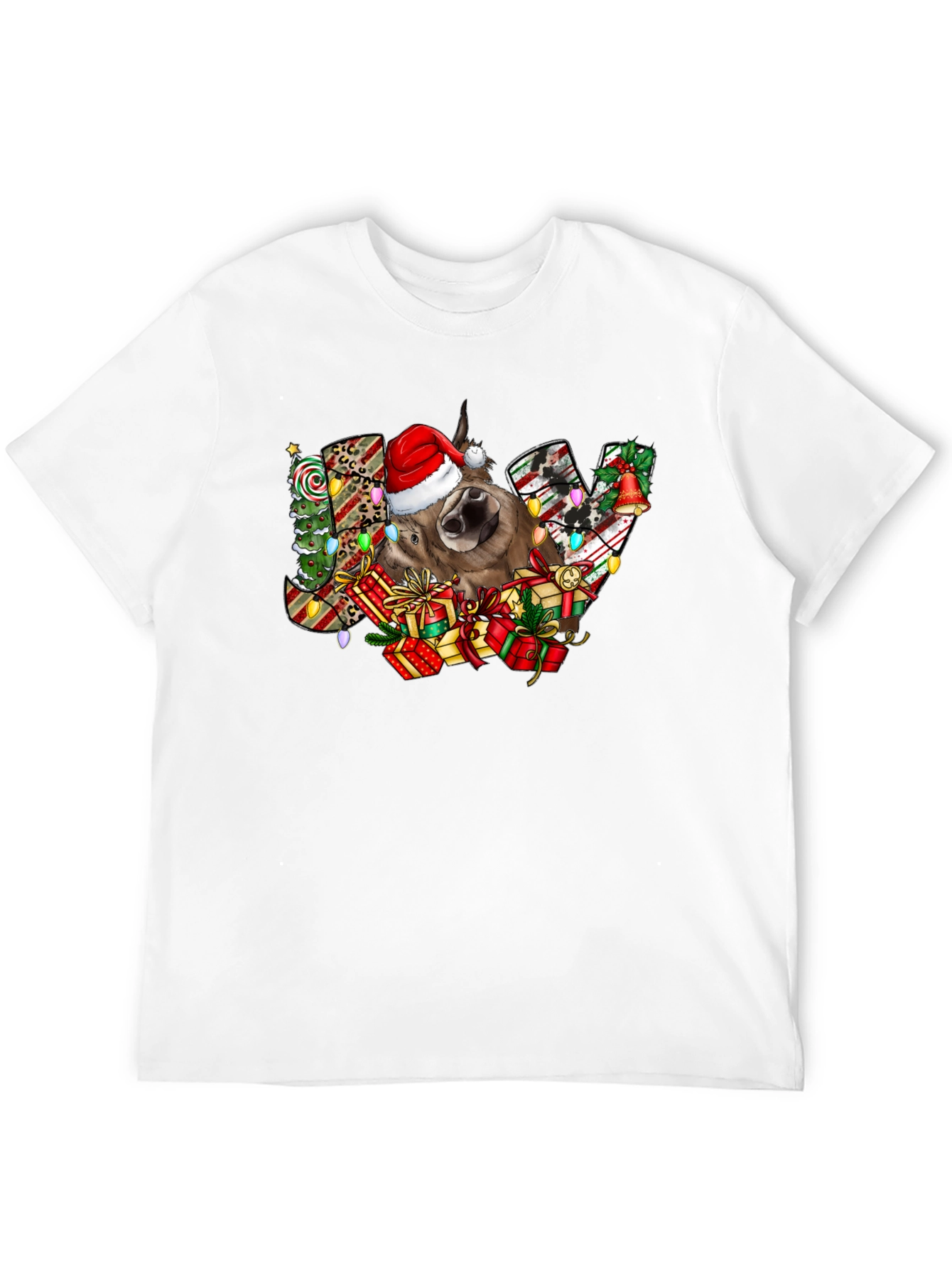 Festive Donkey Joy Christmas T-Shirt
