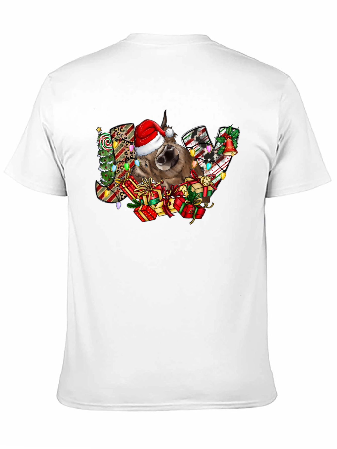 Festive Donkey Joy Christmas T-Shirt