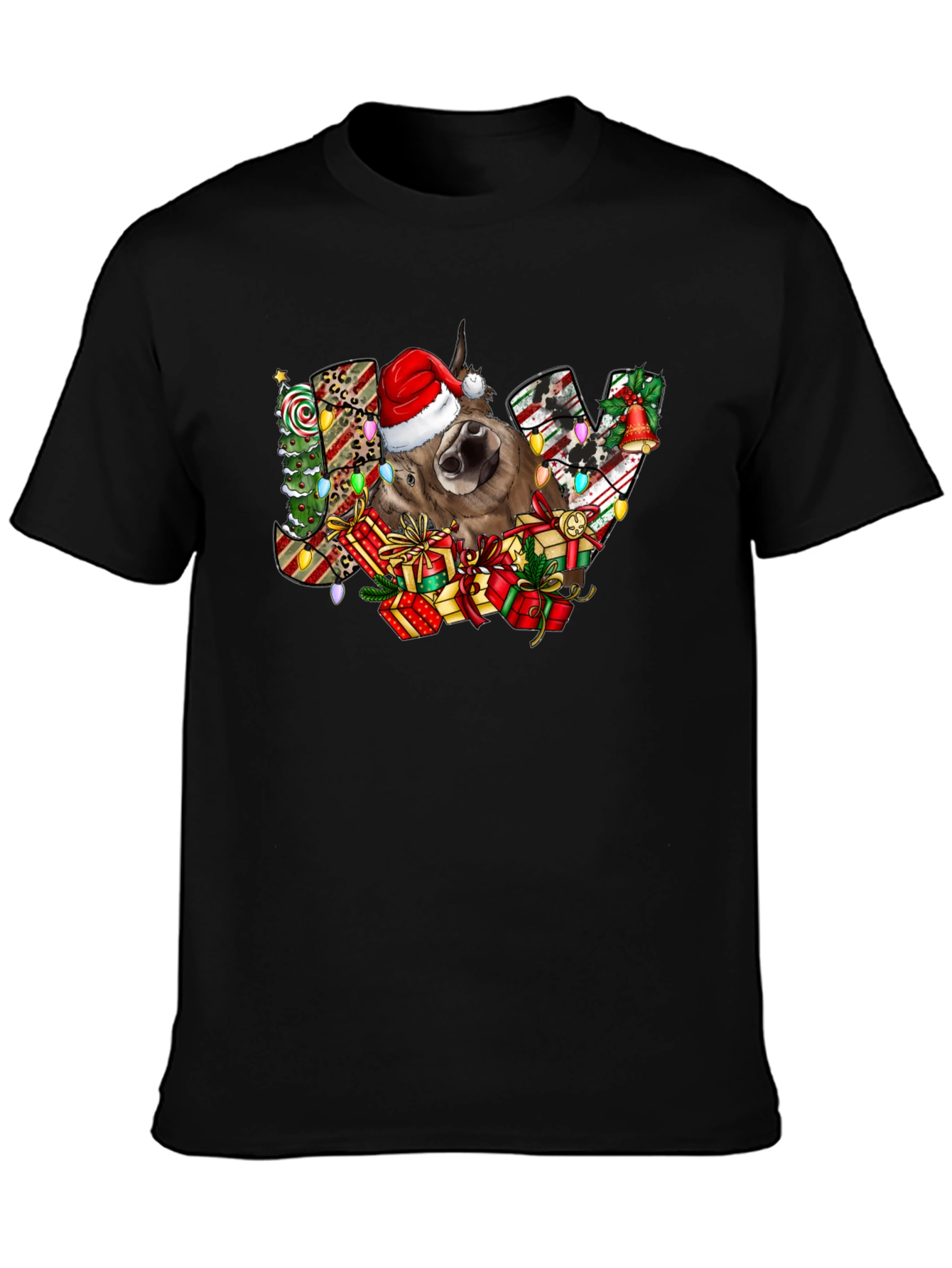 Festive Donkey Joy Christmas T-Shirt