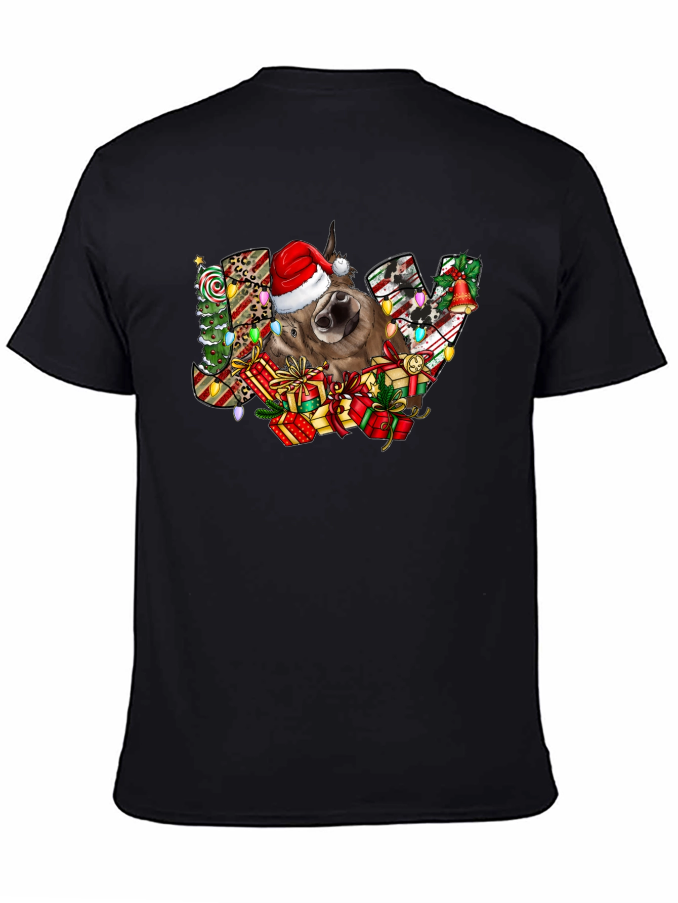 Festive Donkey Joy Christmas T-Shirt