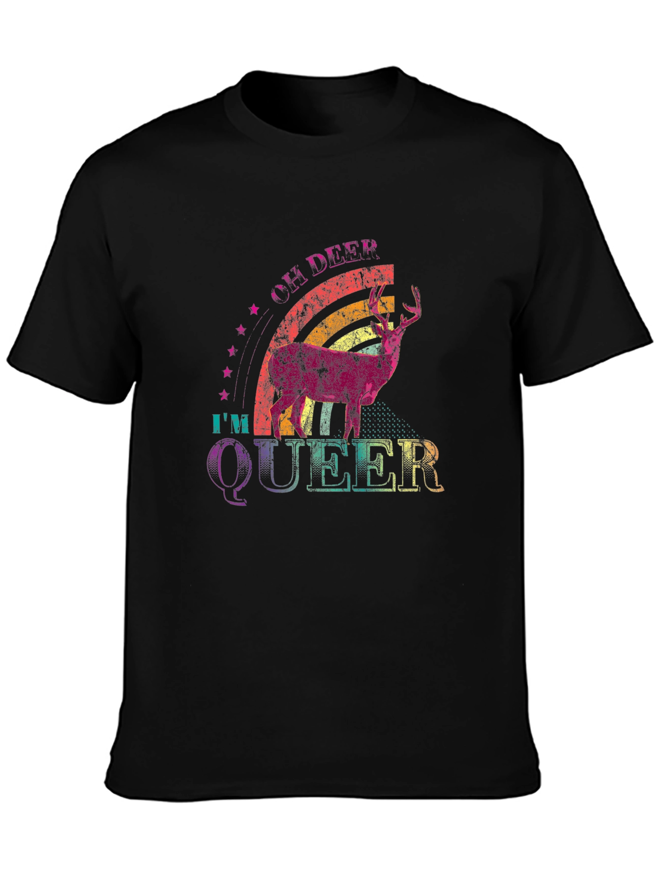 Oh Deer Im Queer T-Shirt