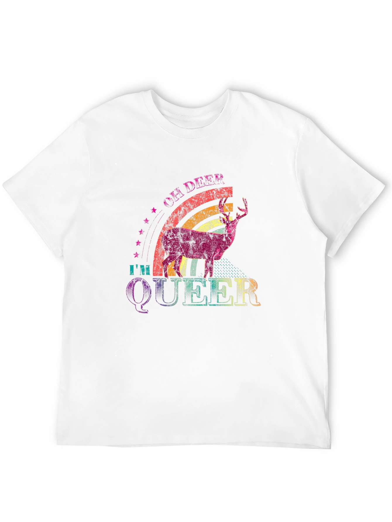 Oh Deer Im Queer T-Shirt