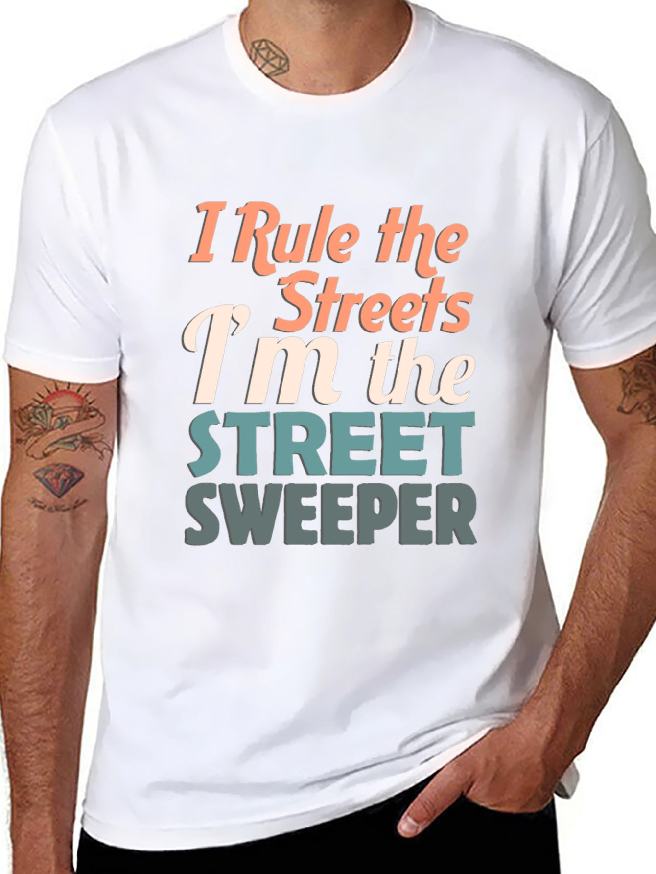 Street Sweeper Graphic Tee - I Rule the Streets