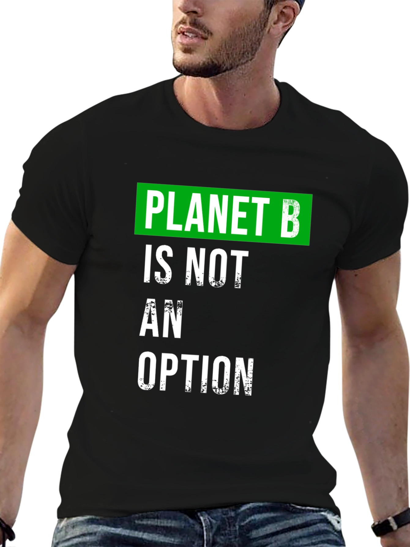 Planet B Option T-Shirt: Eco-Friendly Statement Tee