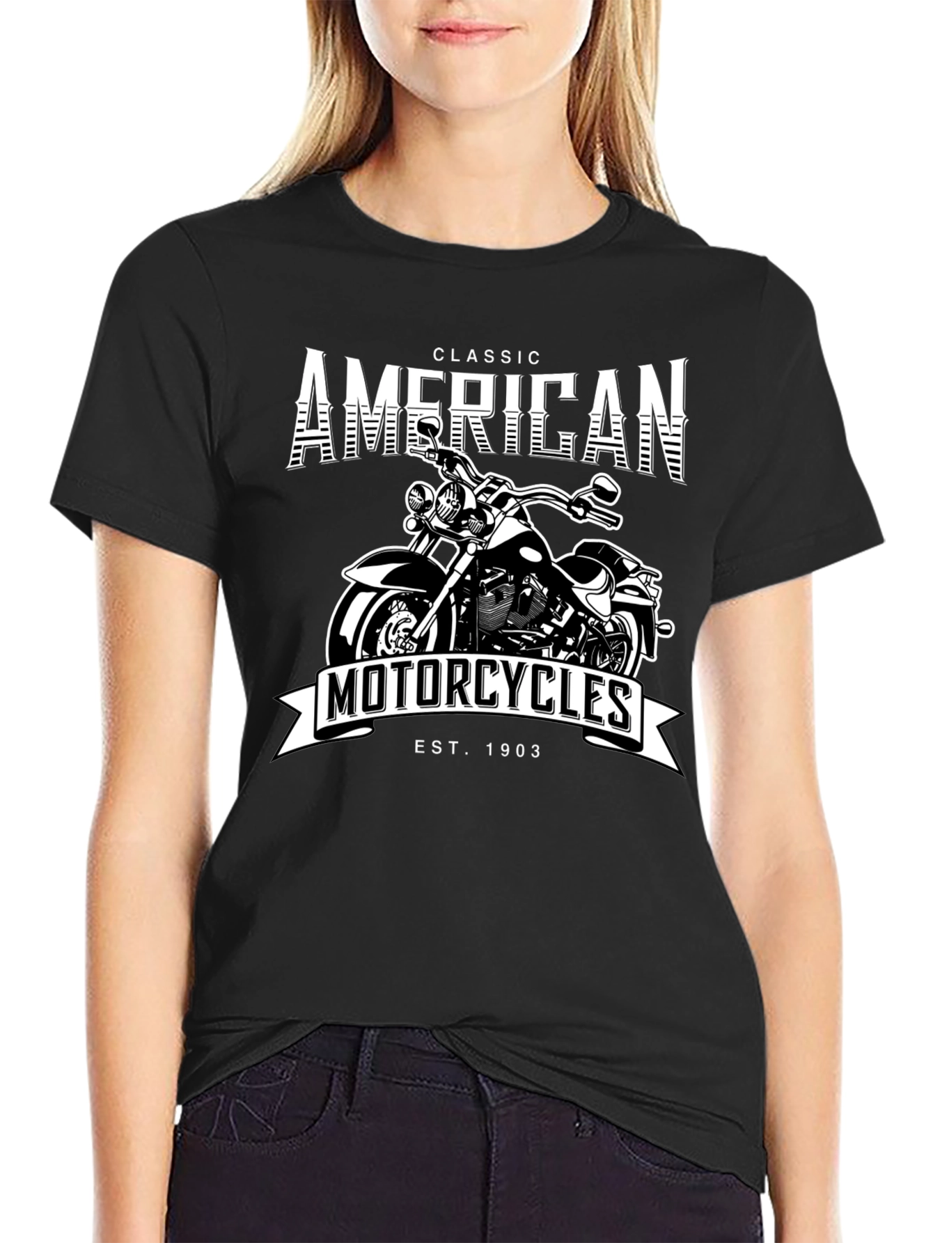 Classic American Motorcycles T-Shirt - Est. 1903