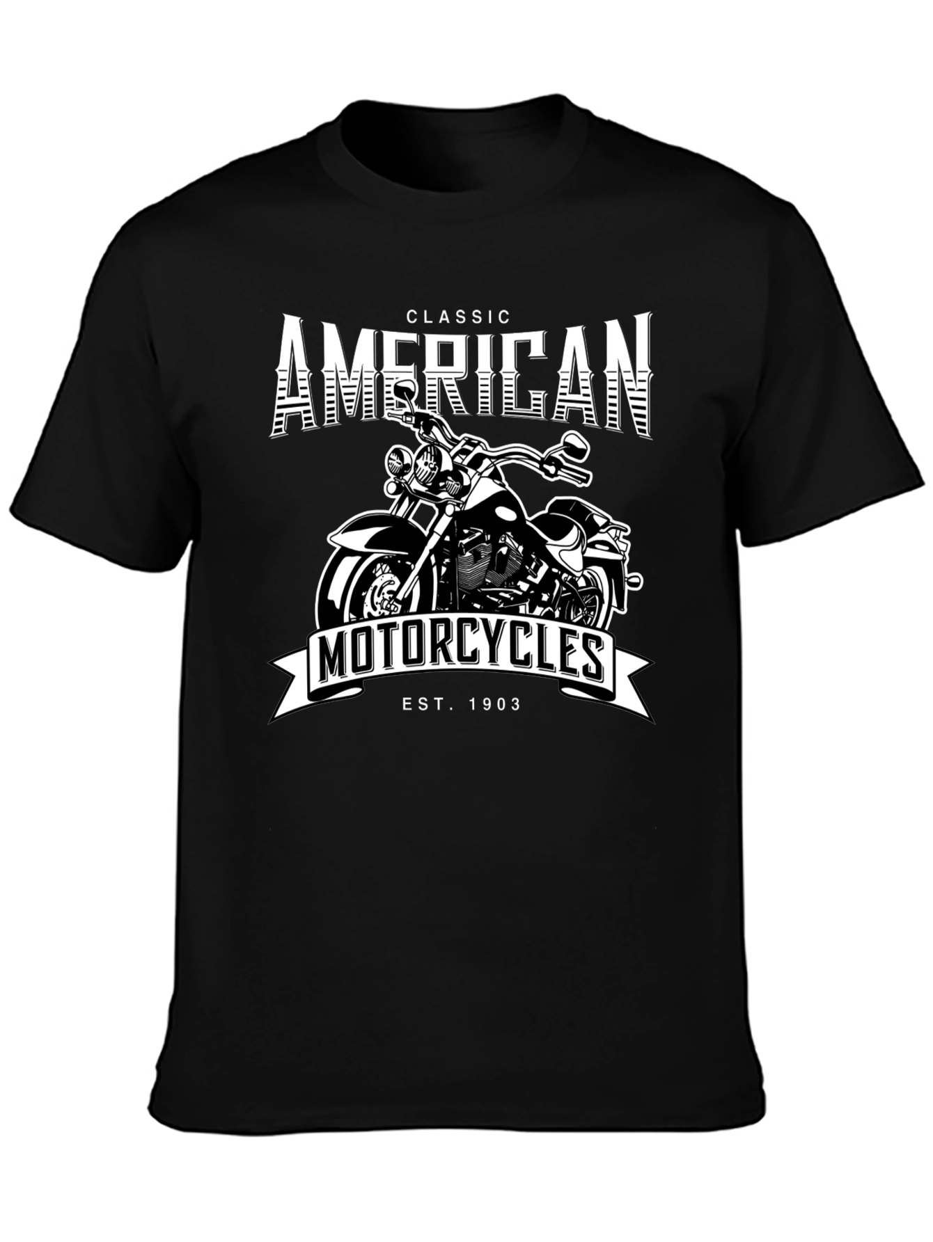 Classic American Motorcycles T-Shirt - Est. 1903