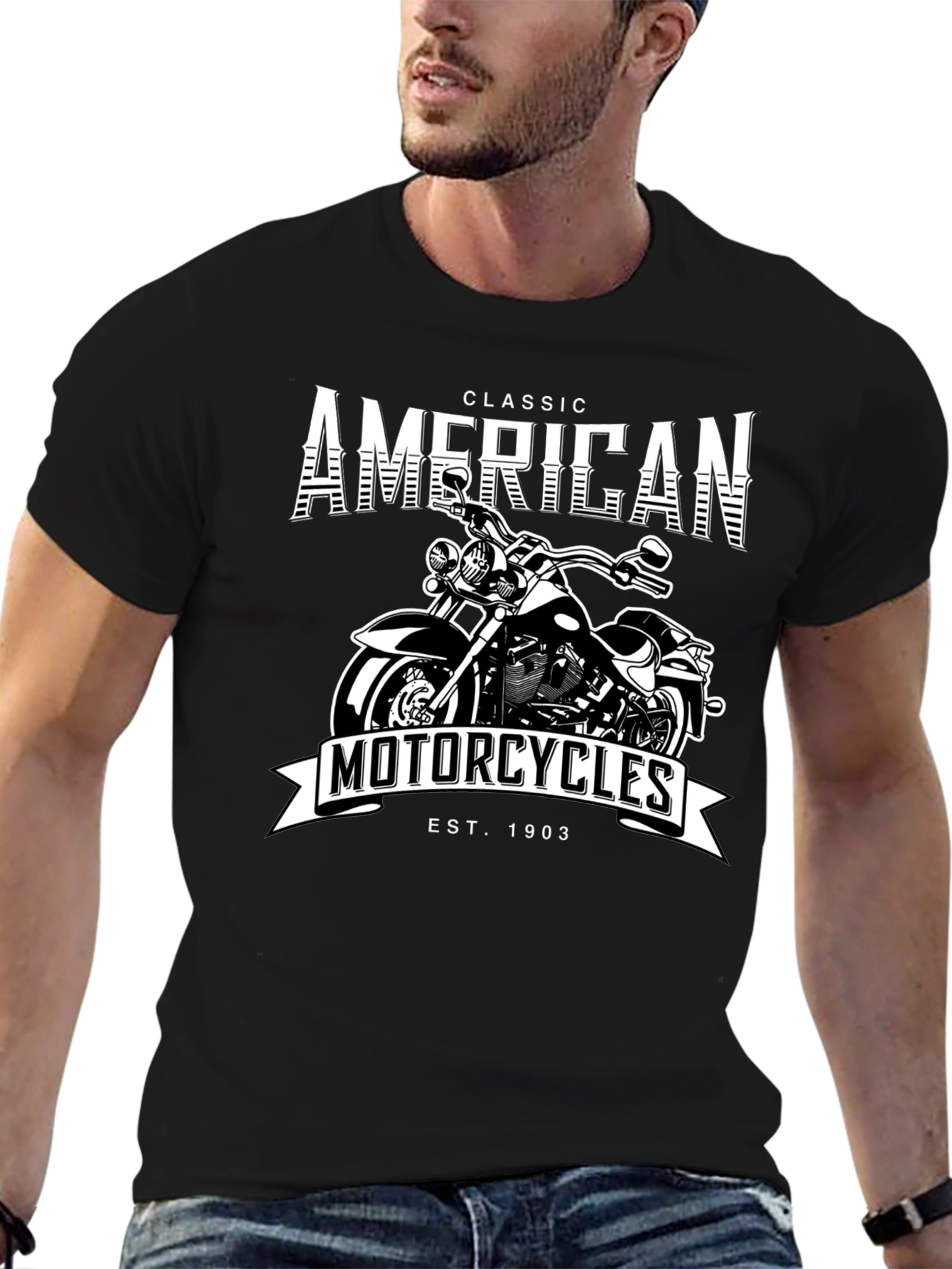 Classic American Motorcycles T-Shirt - Est. 1903