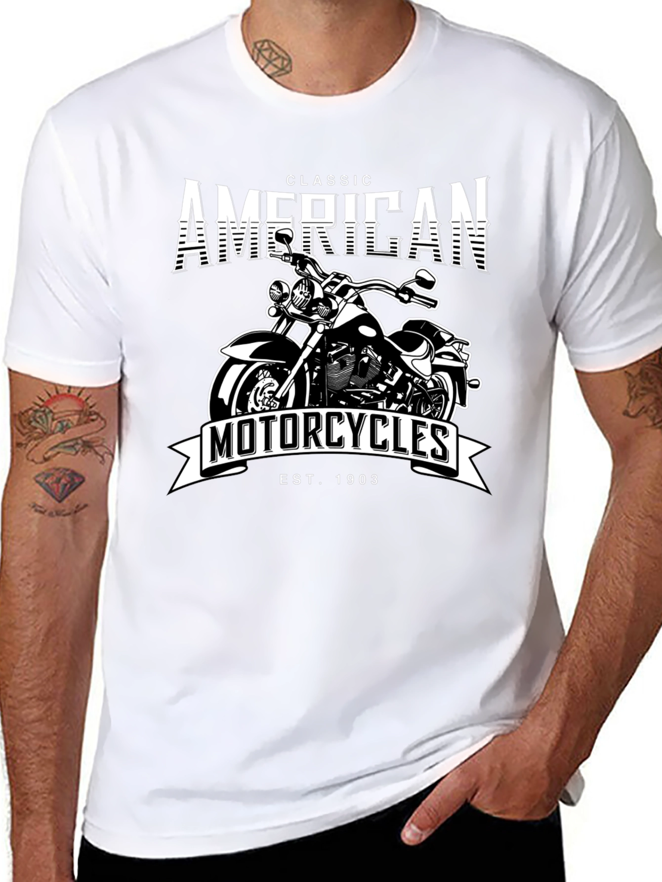 Classic American Motorcycles T-Shirt - Est. 1903