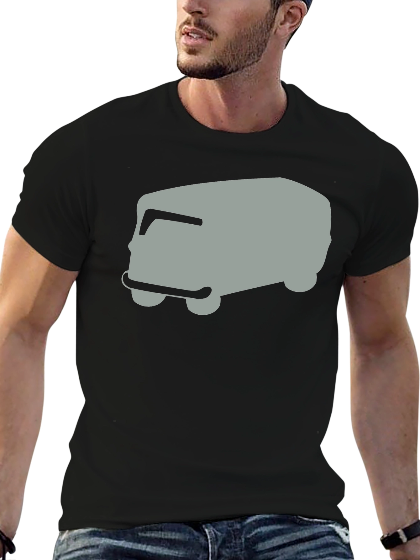 Retro Van Graphic T-Shirt - Classic Style