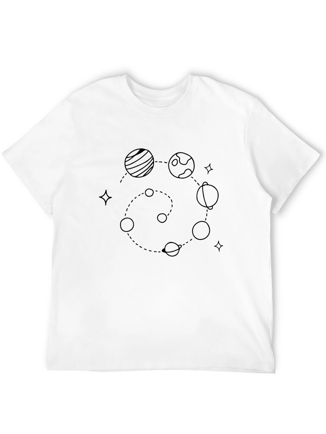 Planetary Orbit Graphic T-Shirt
