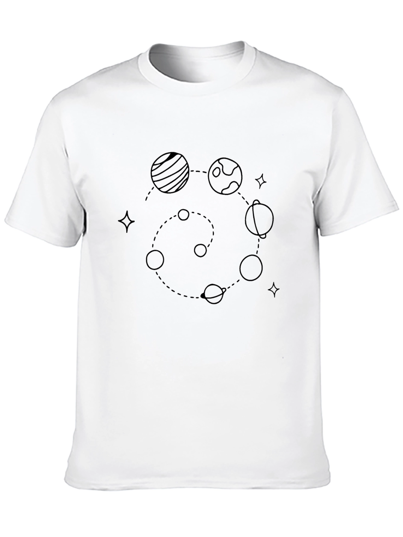 Planetary Orbit Graphic T-Shirt