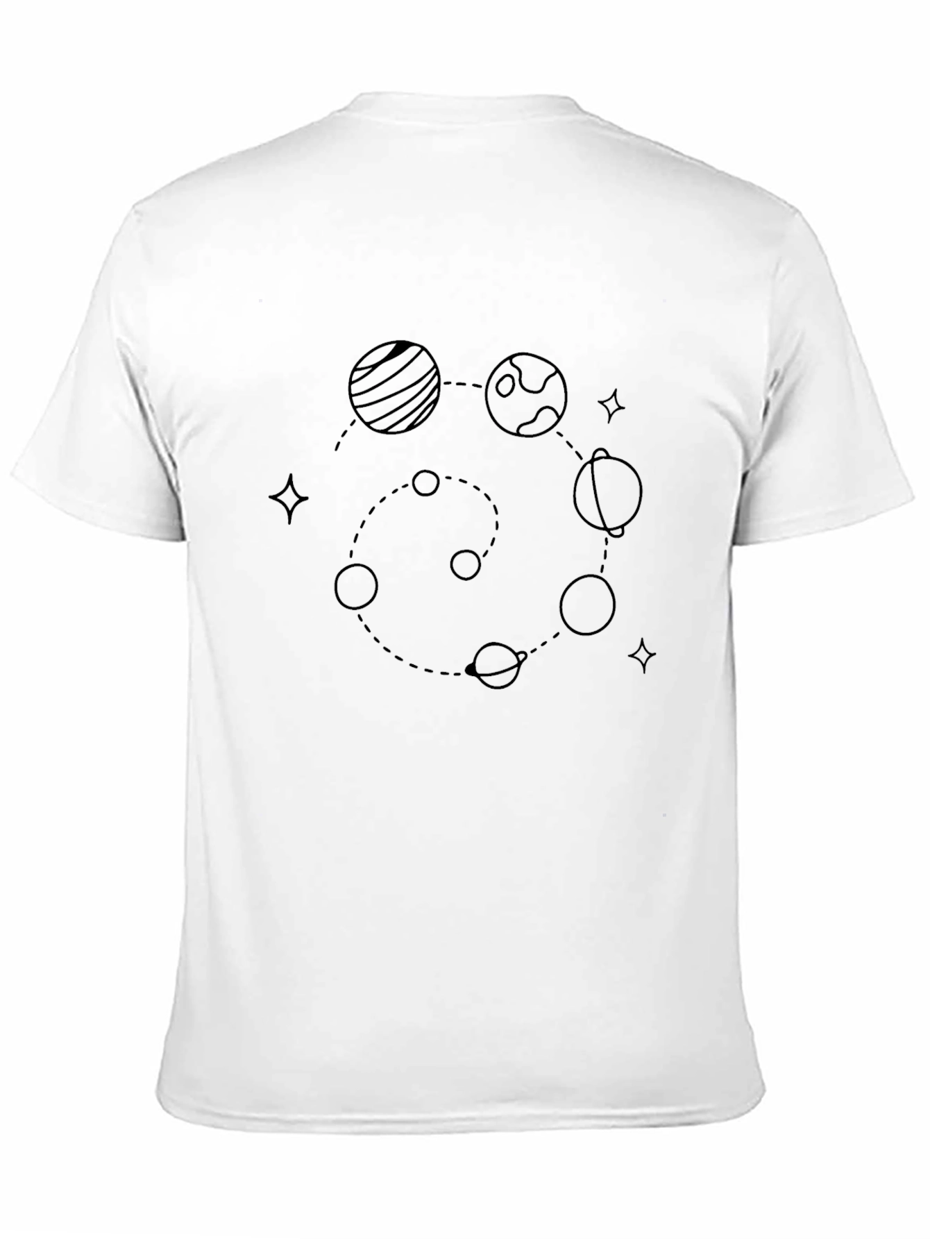 Planetary Orbit Graphic T-Shirt