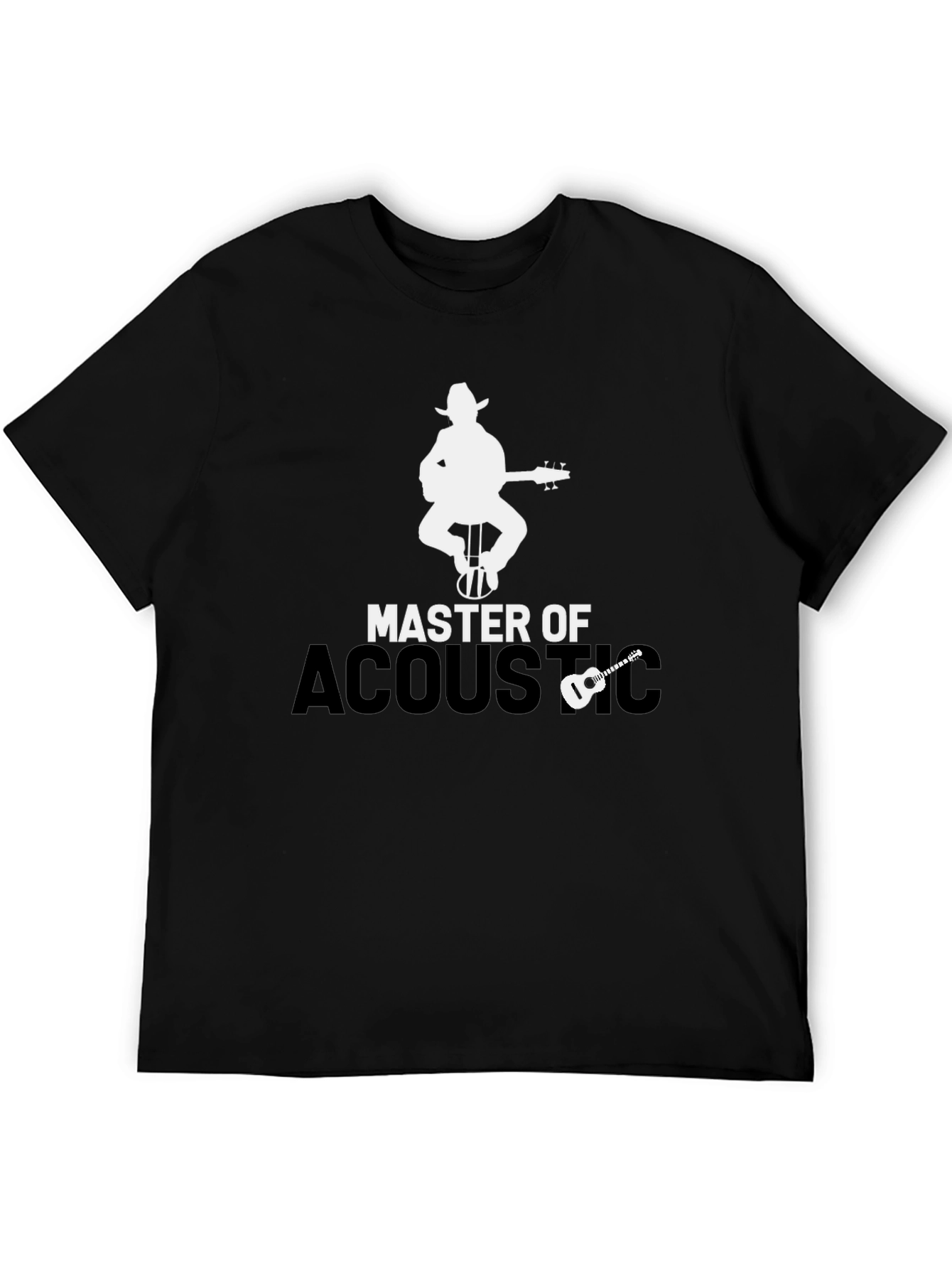 Master of Acoustic Music Graphic T-Shirt